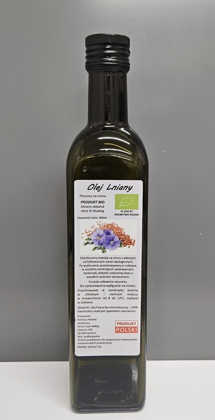 Zdjęcie produktu Oleje spożywcze zimnotłoczone
