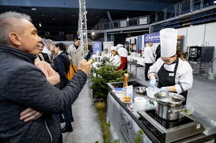 Zmagania uczniów podczas Europejskiego Konkursu Kulinarnego