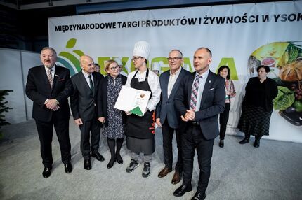Rozdanie nagród dla uczestników Europejskiego Konkursu Kulinarnego