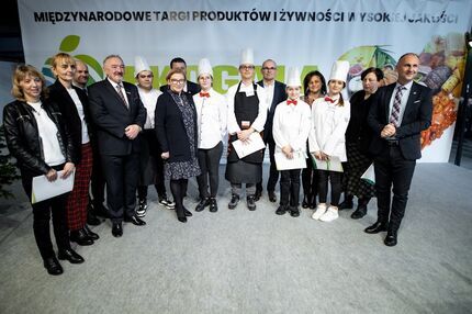 Rozdanie nagród dla uczestników Europejskiego Konkursu Kulinarnego