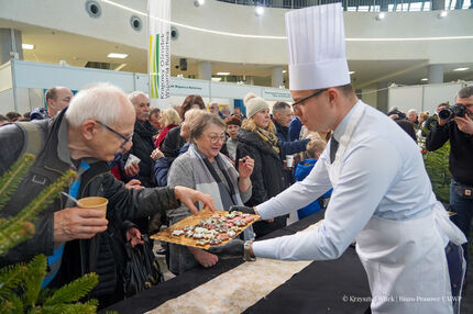 Degustacja podczas gotowania VIP-ów