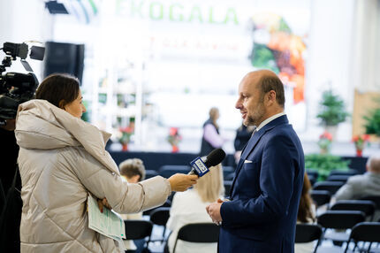 Wywiadu udziela Prezydent Miasta Rzeszowa - Konrad Fijołek