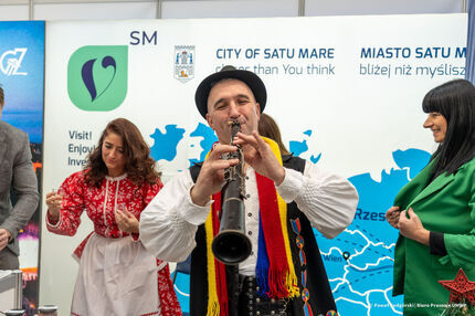 Stoisko Miasta Partnerskiego Satu Mare