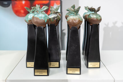 Statuetki EKOGALA dla laureatów konkursu