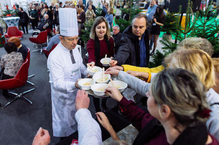 częstowanie podczas gotowania Vipów