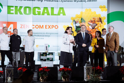 Rozdanie nagród dla laureatów Europejskiego Konkursu Kulinarnego.