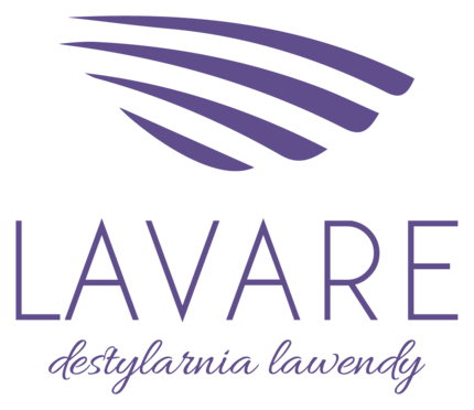 Logo firmy Lavare - destylarnia lawendy